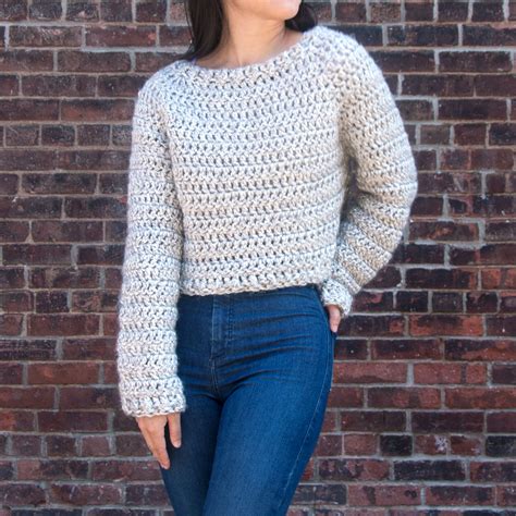 Crochet Bulky Sweater Pattern