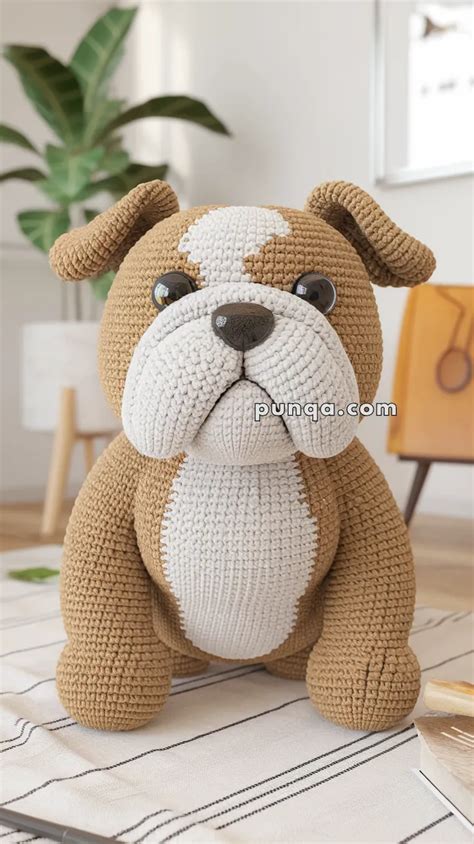 Crochet Bulldog Pattern Free