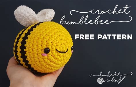 Crochet Bumble Bee Pattern Free