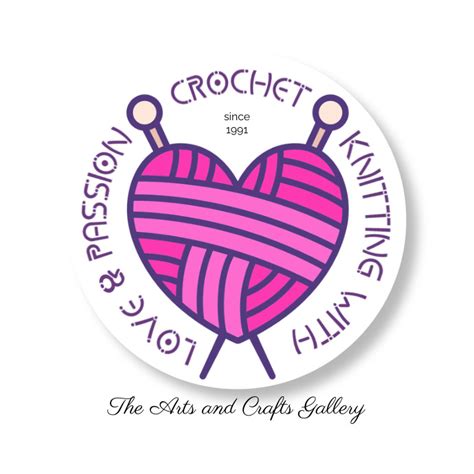 Crochet Business Logos