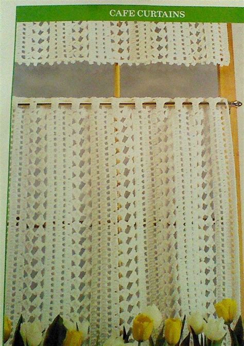 Crochet Cafe Curtains