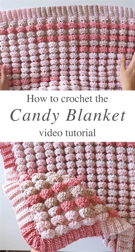 Crochet Candy Blanket