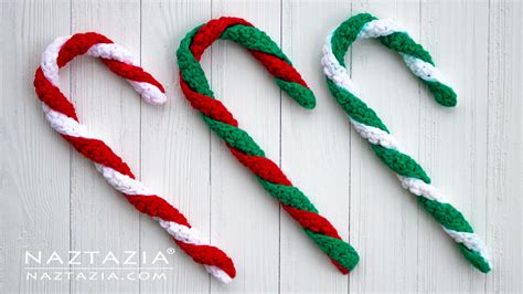 Crochet Candy Cane