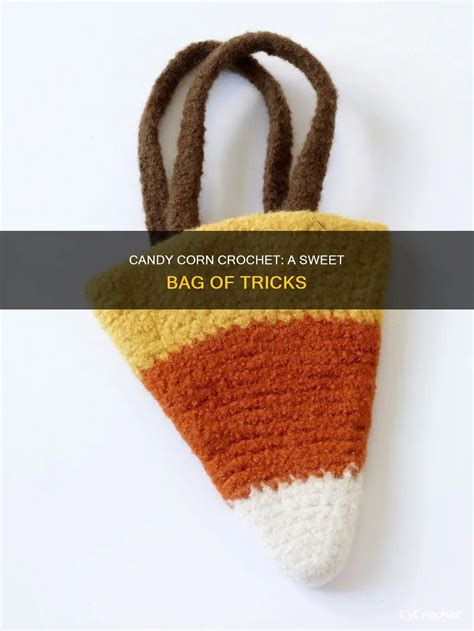 Crochet Candy Corn Bag
