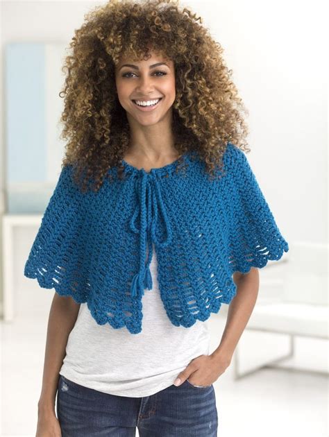 Crochet Capelet Shawl Pattern