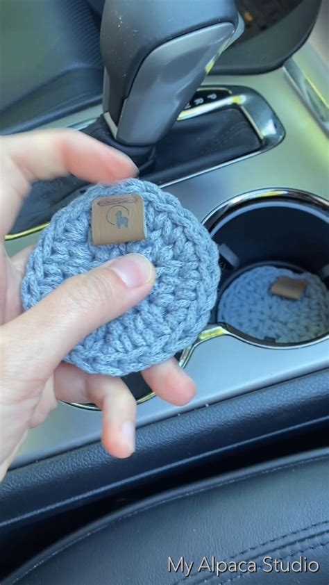 Crochet Car Coasters