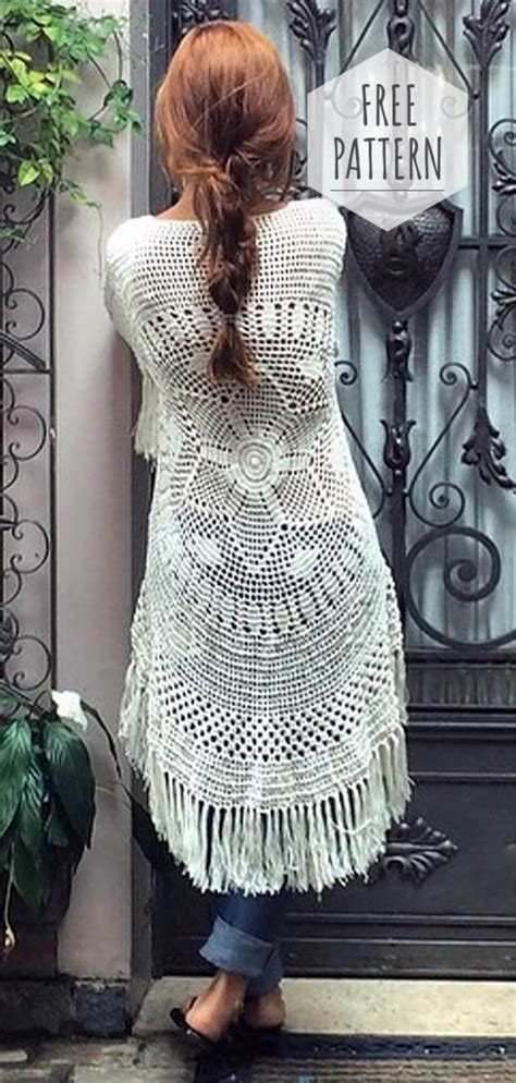 Crochet Cardigan For Summer