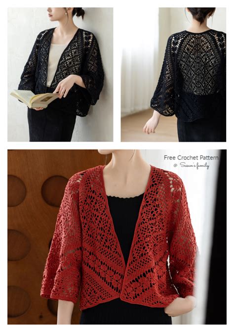 Crochet Cardigan Lace