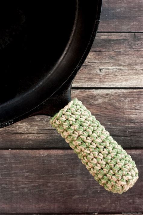 Crochet Cast Iron Handle Cover