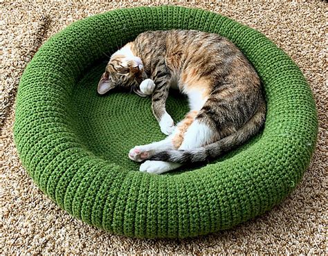 Crochet Cat Bed Patterns
