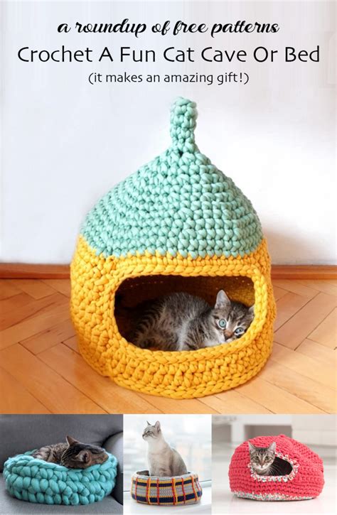 Crochet Cat Cave
