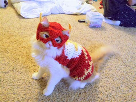 Crochet Cat Costume