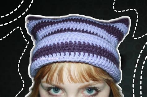 Crochet Cat Ear Beanie