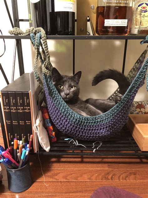 Crochet Cat Hammock