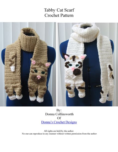 Crochet Cat Scarf