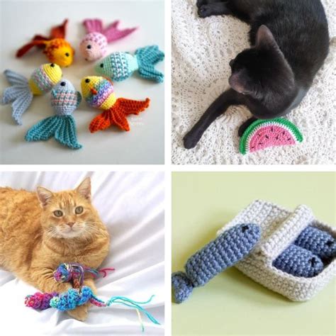 Crochet Cat Toy
