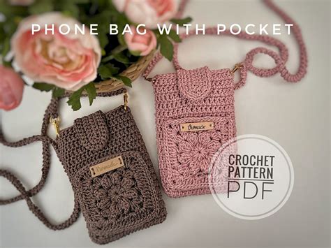 Crochet Cell Phone Bag