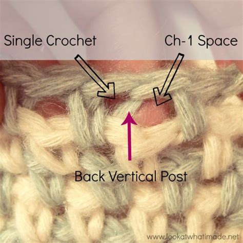 Crochet Ch 1 Sp