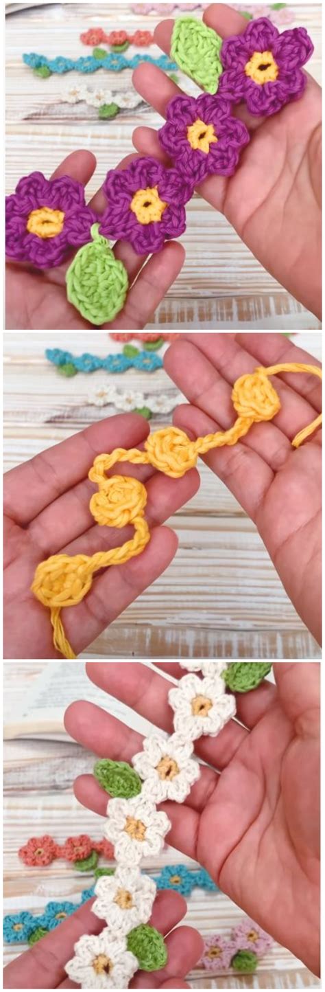 Crochet Chain Flower