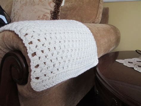 Crochet Chair Arm Covers