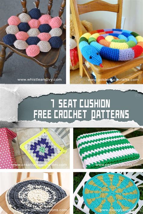 Crochet Chair Cushion