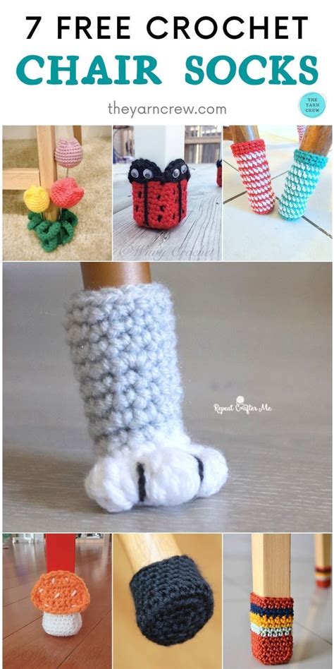 Crochet Chair Socks
