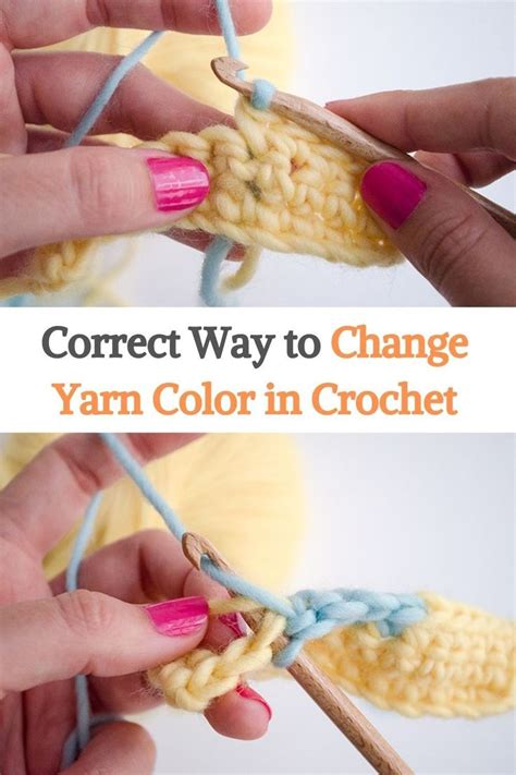 Crochet Changing Yarn
