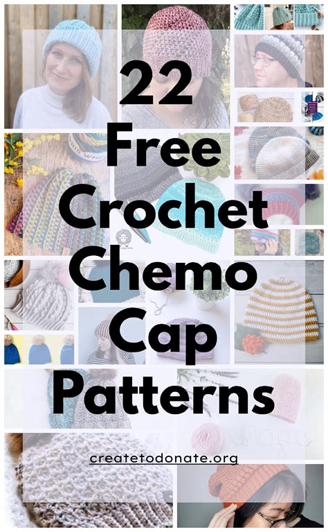 Crochet Chemo Hats Free Patterns