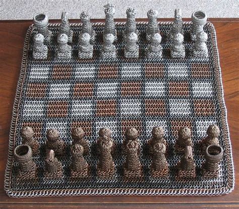 Crochet Chess Set