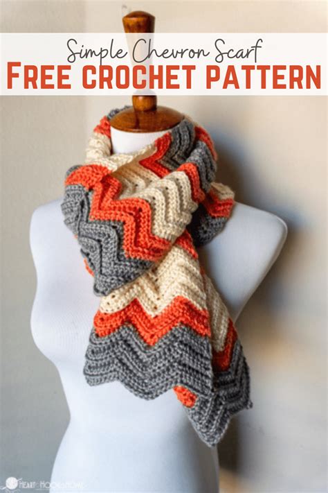Crochet Chevron Scarf