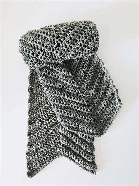 Crochet Chevron Scarf Pattern