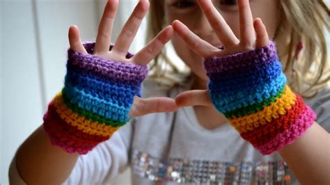 Crochet Childrens Gloves Patterns