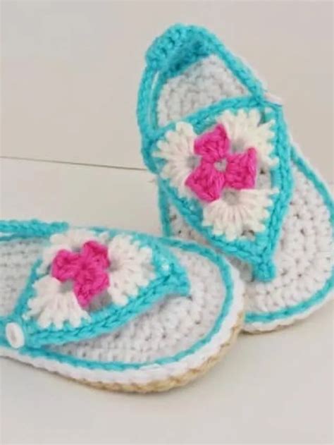 Crochet Childrens Sandals