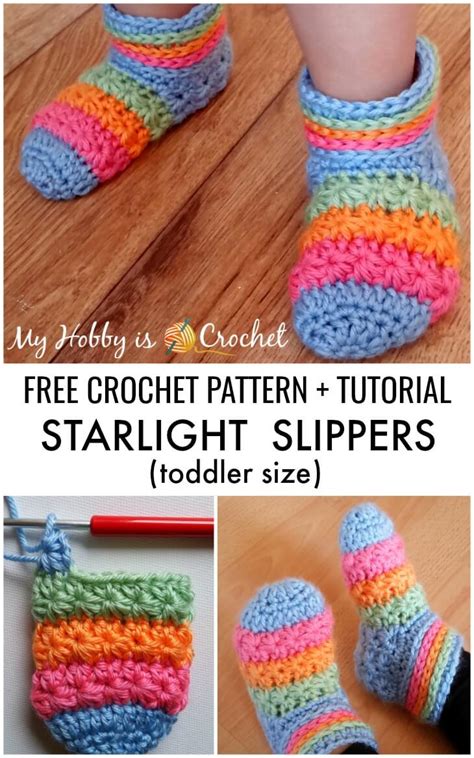 Crochet Childrens Slippers