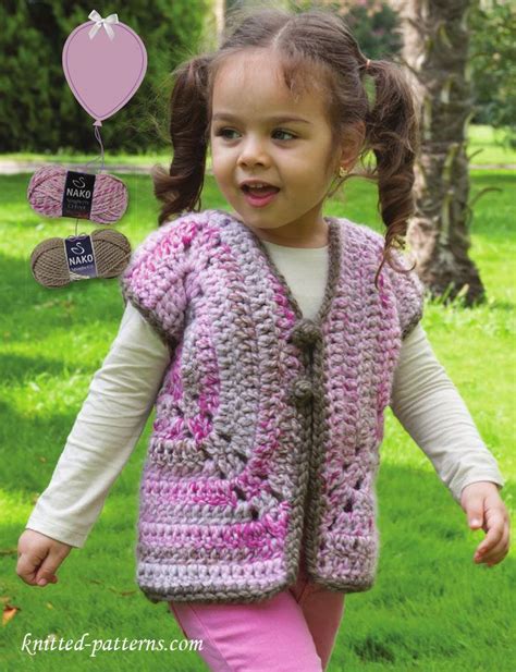 Crochet Childs Vest