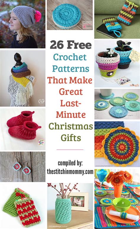 Crochet Christmas Gifts Patterns Free