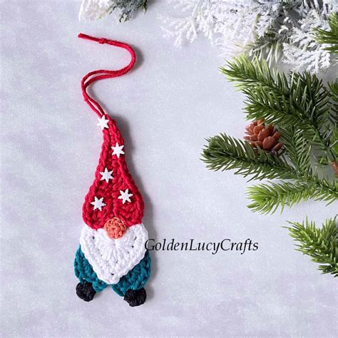 Crochet Christmas Gnome Free Pattern