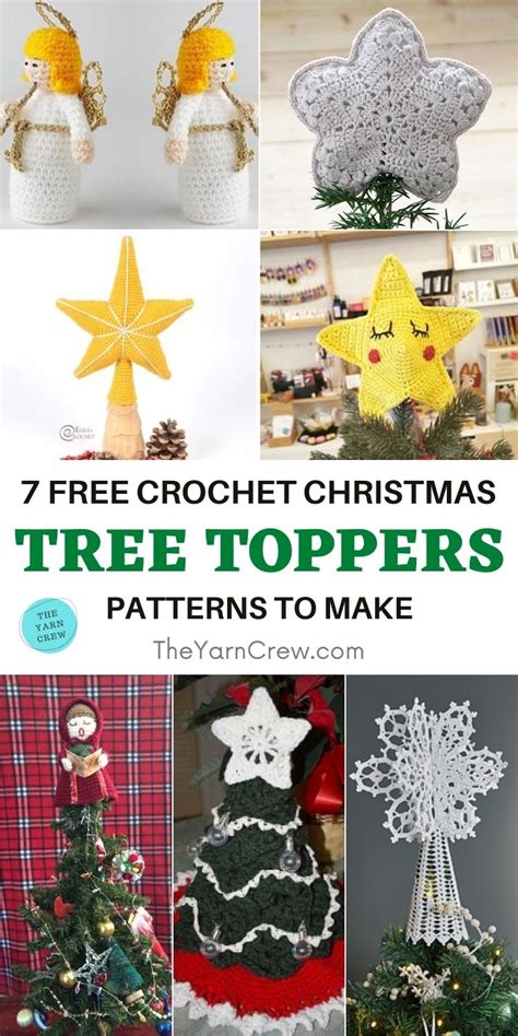 Crochet Christmas Tree Topper