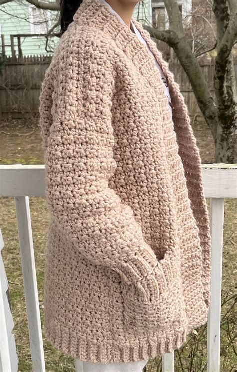 Crochet Chunky Cardigan