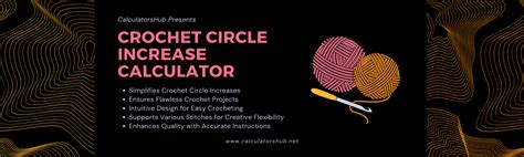 Crochet Circle Increase Calculator