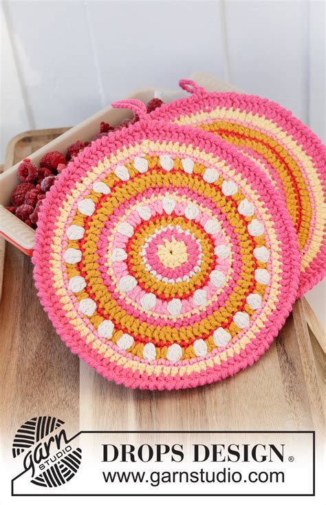 Crochet Circle Potholder