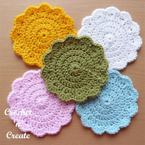 Crochet Circular Coaster