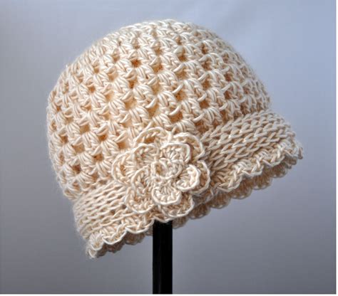 Crochet Cloche Hat
