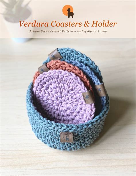 Crochet Coaster Holder