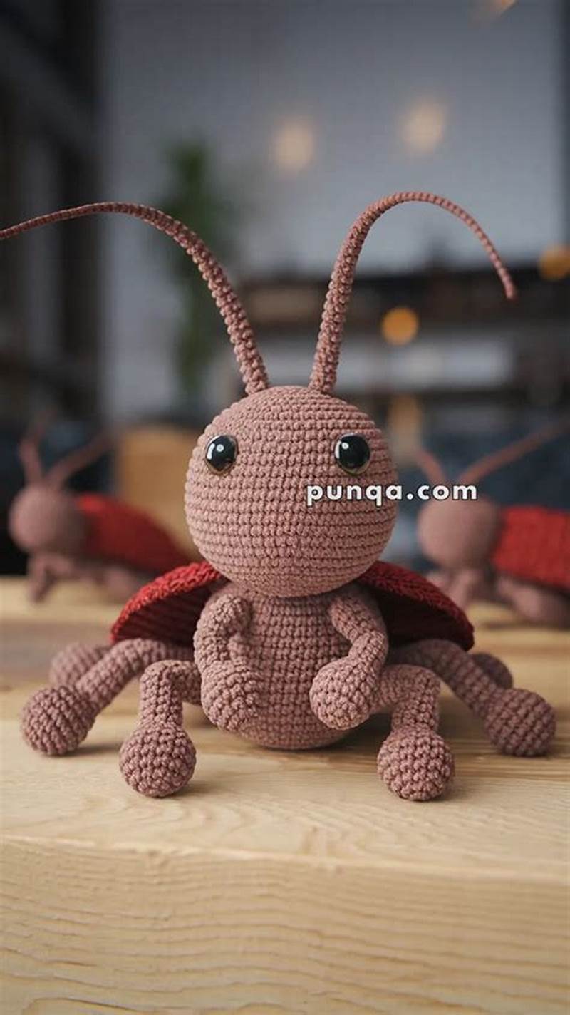 Crochet Cockroach Pattern Free