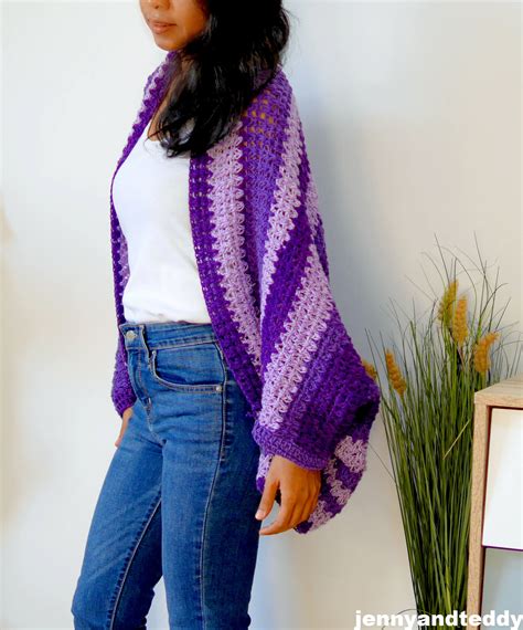 Crochet Cocoon Cardigan