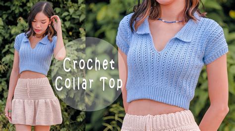 Crochet Collared Top