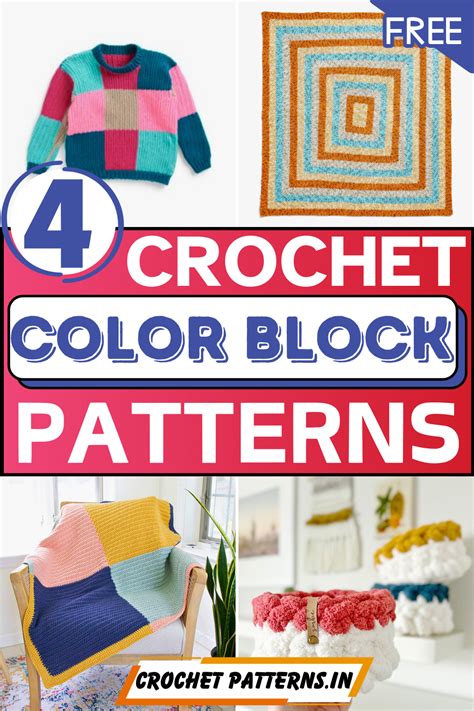 Crochet Color Block