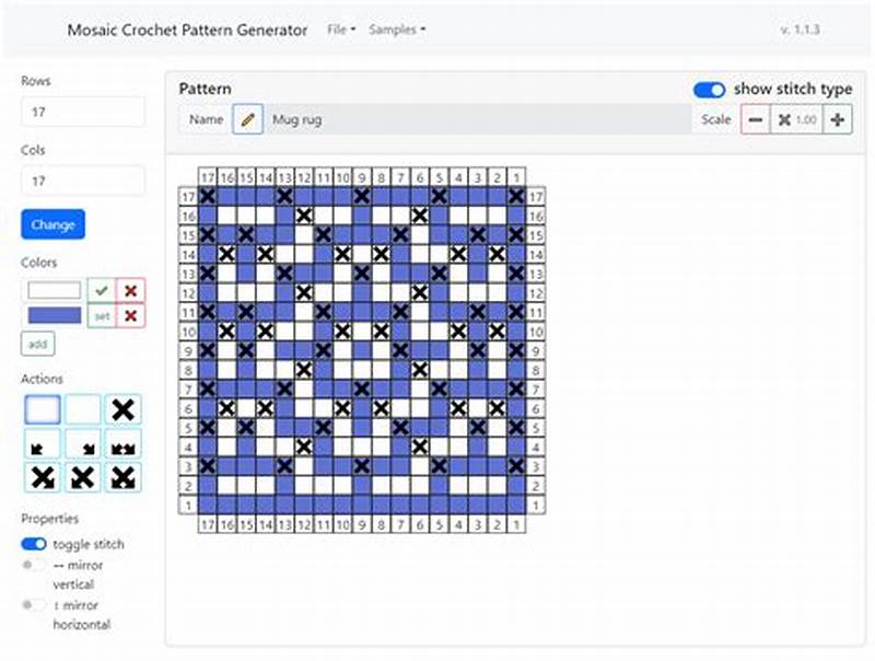 Crochet Color Pattern Generator