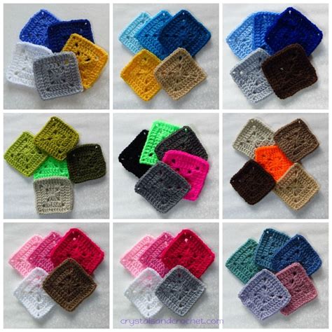 Crochet Colour Combinations